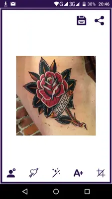 Tattoo Name on My Photos android App screenshot 2